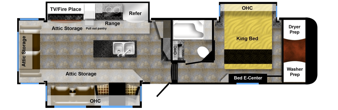 35GRS Floor Plan