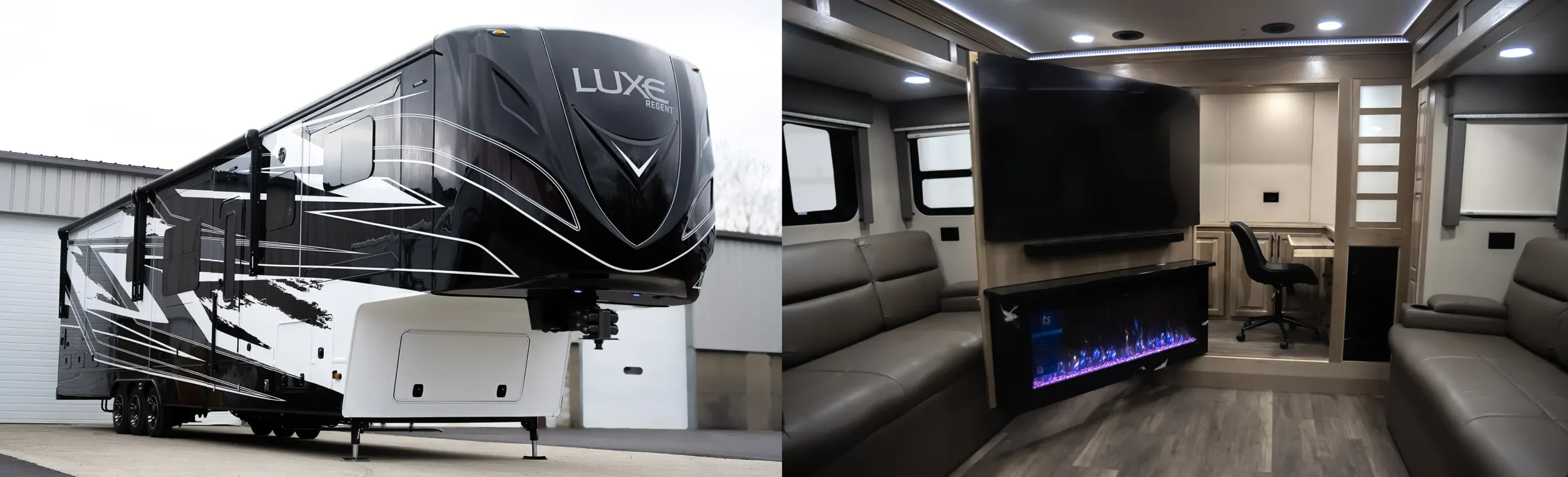 luxe-regent-luxury-fifth-wheel The RV industry's best luxury fifth wheel, the Luxe Regent, built by Luxe Fifth Wheel in Elkhart Indiana.